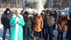 ВЫЕЗД НА РОЖДЕСТВО НА ГОРОДСКУЮ ПЛОЩАДЬ ЯНВАРЬ 2018