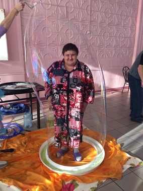 ШОУ МЫЛЬНЫХ ПУЗЫРЕЙ ДЕКАБРЬ 201